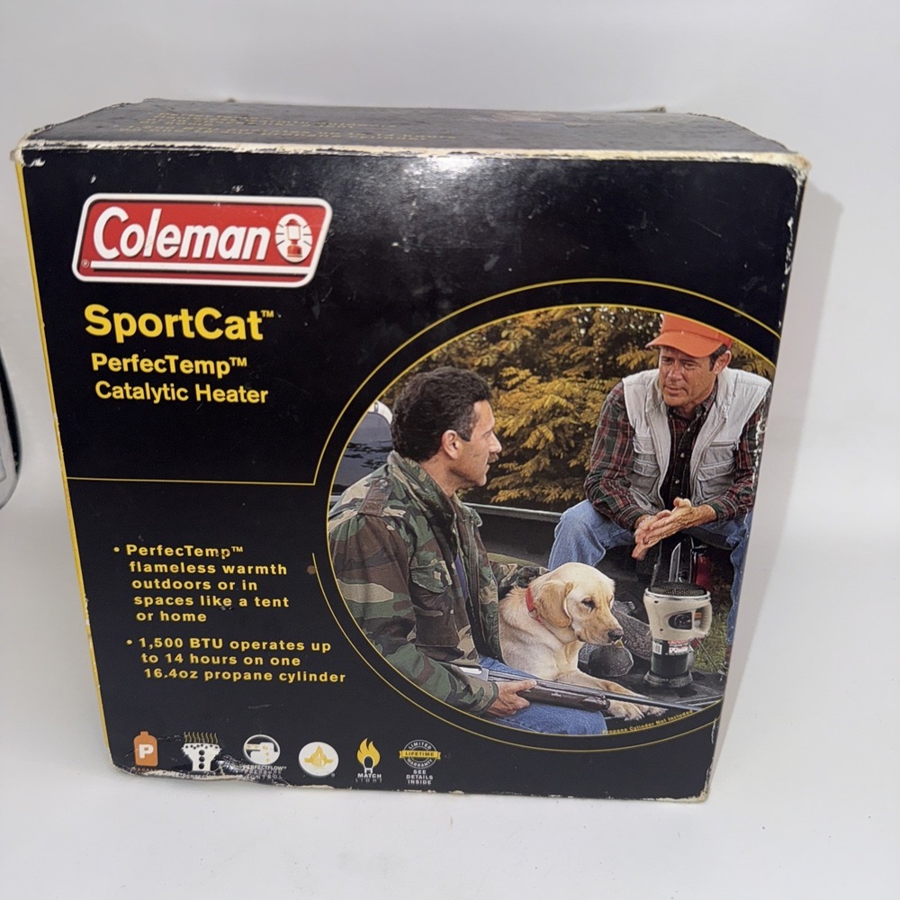 Coleman SportCat Catalytic Propane Heater 5035 Camping Hunting‎ FAST SHIP